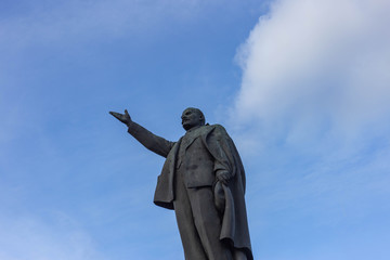 monument to Lenin in Ryazan