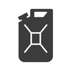 Canister vector icon in modern flat style isolated. Canister can support is good for your web design.