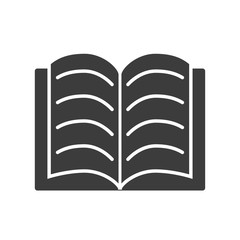 Book vector icon in modern flat style isolated. Book can support is good for your web design.