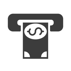 Money vector icon in modern flat style isolated. Money can support is good for your web design.