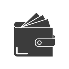 Money vector icon in modern flat style isolated. Money can support is good for your web design.