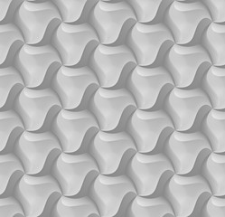 Vector 3d hexagon tile brick pattern for decoration and design tile. Eps 10