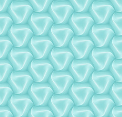 Vector 3d hexagon tile brick pattern for decoration and design tile. Eps 10