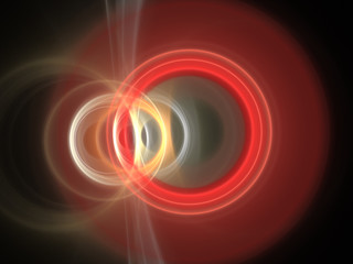 Abstract Background Image, Graphic Illustration Artistic Resource, Lines and Symmetrical Patterns, Glowing Neon Colors. Colorful Repeating Patterns, Modern Fractal Digital Art.