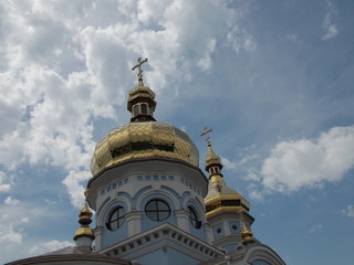 domes of orthodox church