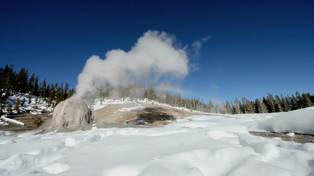 Geyser cone