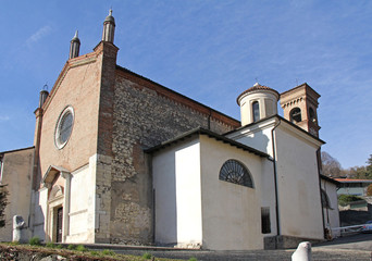 vista esterna della chiesa di 