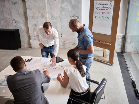 Business people having a meeting in conference room
