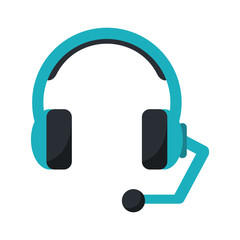 Call center headset symbol