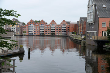 Fototapeta na wymiar Häuser in Hoorn, Holland