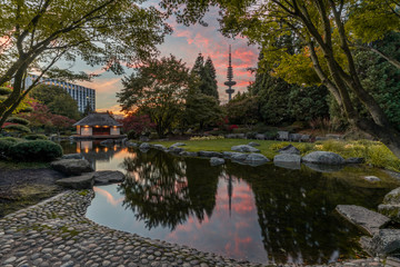 Germany, Hamburg, Japanese Garden at PLanten un Blomen