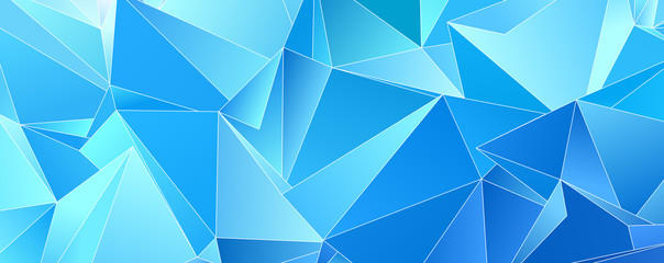 Abstract Low-Poly background. triangulated texture. Design 3d. Polygonal geometrical pattern. Triangular modern style