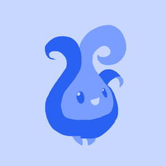 Fototapeta premium Cute Drop