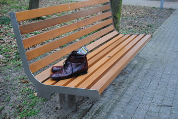 Zostawione buty  © Agnieszka