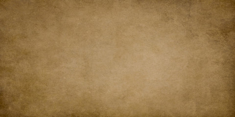 Brown wide grunge vintage paper.