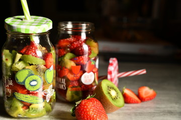 fresh fruits and vegetables