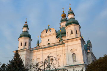 Fototapeta na wymiar The Trinity Monastery in Chernigiv