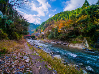 嵐山の自然な風景_01