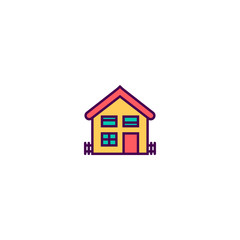 House icon design. Essential icon vector design