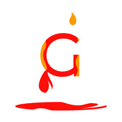 font_badge_art_liquid_blood_letters_numbers_ampersand_round_design_letters_red_orange