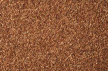 Buckwheat texture background premium buckwheat groats