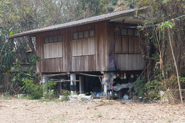Old house in asian