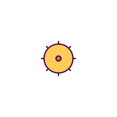 Settings icon design. Essential icon vector design