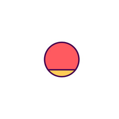 Naklejka premium Shutdown icon design. Essential icon vector design