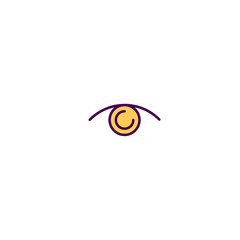 Obraz premium View icon design. Essential icon vector design