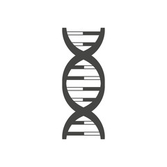 DNA helix logo design.