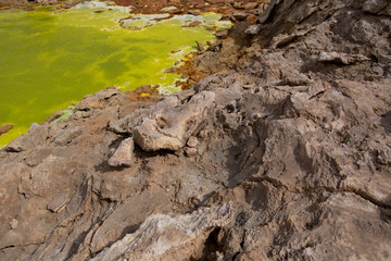 Landscape in Danakil