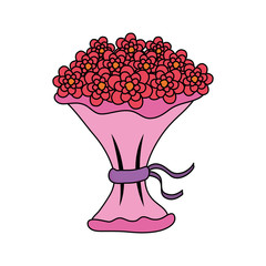 bouquet of flowers icon