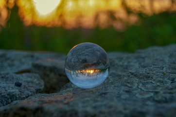 shenandoah national park Sunset in Crystal Ball