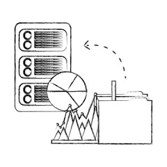 folder with server data and statistics graphics