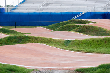Obraz premium international bmx track in rock hill south carolina