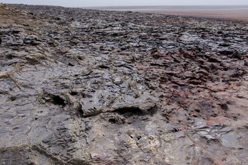 Landsacpe in Danakil