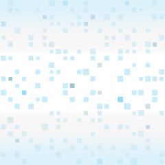 Gentle light seamless pattern with blue-gray squares