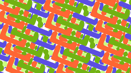 modern abstract rectangles pattern. repeating multicolor geometric shapes on bold background
