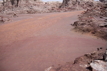 Landsacpe in Danakil