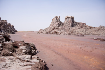Landsacpe in Danakil