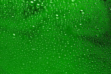 raindrops on glass, condensate 