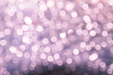 colorful blurred bokeh highlights. abstraction. defocused lights, Christmas background 