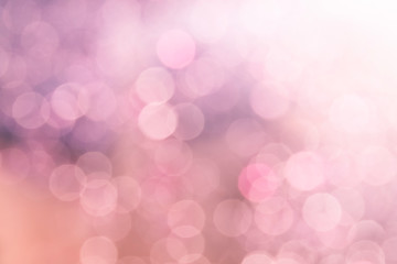 colorful blurred bokeh highlights. abstraction. defocused lights, Christmas background 