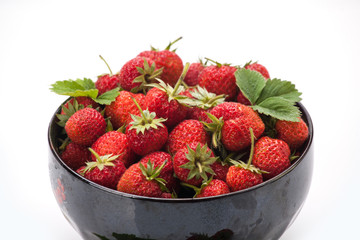 Red fresh strawberry