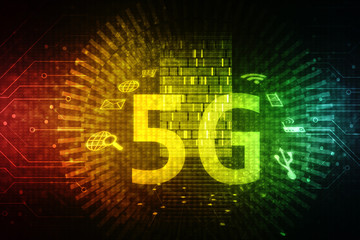 2d rendering 5G Network 5G Connection