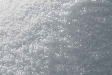 Winter white snow surface