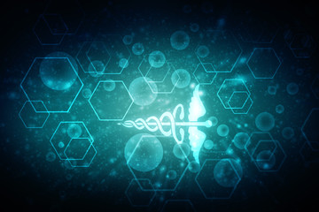 2d illustration Health care and medical logo 