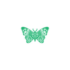 Butterfly icon. Insect sign. Nature animal symbol