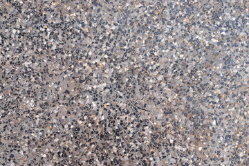 Texture of floor black, white and gray made from stone and cement at clean and simple for background
