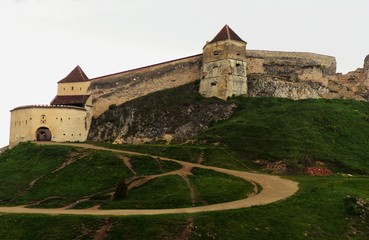 Fototapeta na wymiar Râșnov Citadel Fortress